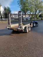 Humbaur machinetransporter, Auto diversen, Aanhangers en Bagagewagens, Ophalen, Gebruikt