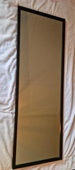 Spiegel met zwarte lijst 40x120cm. voor €10,-, Huis en Inrichting, Woonaccessoires | Spiegels, Ophalen, Minder dan 50 cm, Gebruikt