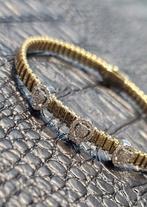 Prachtige 14karaat Italiaanse model flexibel armband, Sieraden, Tassen en Uiterlijk, Ophalen of Verzenden, Nieuw, Goud, Goud