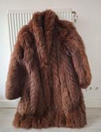 Mooie volle bruine bontjas, Kleding | Dames, Jassen | Winter, Maat 38/40 (M), Bruin, Verzenden, Onbekend