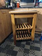 Ikea Bekvam keukentrolly, Ophalen, Gebruikt, Bruin, 50 tot 100 cm