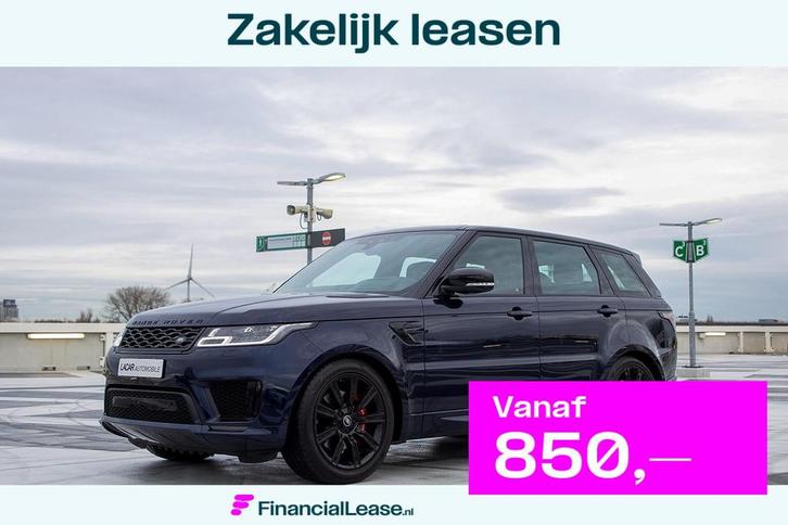 Land Rover Range Rover Sport P400e Limited Ed. I NL auto I, Auto's, Land Rover, Bedrijf, Lease, Financial lease, 360° camera, 4x4