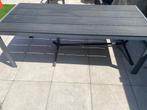 Tuin tafel zwart, Ophalen, Gebruikt, Rechthoekig, Aluminium
