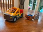 Leuke LEGO Duplo Vrachtwagen met Figuur, Ophalen of Verzenden, Zo goed als nieuw, Jongen of Meisje