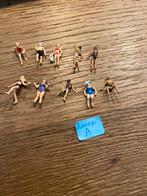 Zwemmers - strand - badgasten HO 1:87 set A, Hobby en Vrije tijd, Modeltreinen | H0, Nieuw, Overige merken, Overige typen, Ophalen of Verzenden