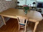Eiken Eettafel, Huis en Inrichting, Tafels | Eettafels, Ophalen, Gebruikt, 200 cm of meer, 50 tot 100 cm