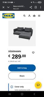 Soderhamn hoes, Hillared anthracite, Huis en Inrichting, Ophalen, Zo goed als nieuw