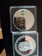 Rotterdam munten, Postzegels en Munten, Edelmetalen en Baren, Ophalen of Verzenden, Zilver