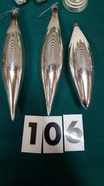 1 x pegel 2 x denneappel 1 x bel [106] zilver, Diversen, Kerst, Ophalen of Verzenden, 'T Olde Gre-j, Info@toldegrej.nl, Endepoelstraat 20f Didam