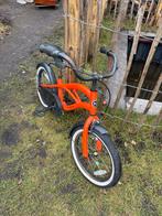 Oranje Kinderfiets - Harley, Ophalen, Gebruikt
