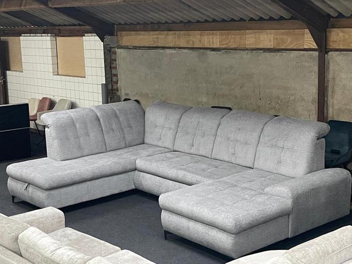 !!ACTIE!! U-bank Bella / Direct Leverbaar, Huis en Inrichting, Banken | Bankstellen, Nieuw, Hoekbank, 300 cm of meer, 150 cm of meer