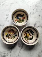 Set van 3 vintage Korond aardewerken schaaltjes Transylvania, Antiek en Kunst, Verzenden