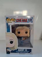 Funko Pop Agent 13 - Captain America Civil War #131, Ophalen of Verzenden, Gebruikt
