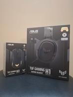 Asus Tuf H1 Gaming Headset + Muis - Nieuw!, Ophalen of Verzenden, Gaming headset, Nieuw