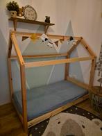Vipack Peuterbed Cabane - Naturel - 70x140 incl. matras, Ophalen, Zo goed als nieuw, Overige typen