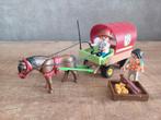 81. Playmobil ponykoets met kinderen, Ophalen of Verzenden, Zo goed als nieuw, Complete set