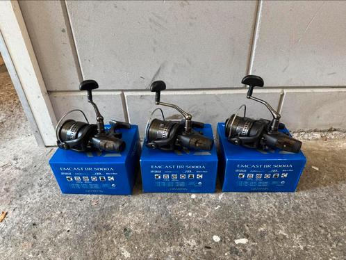 Daiwa Emcast BR 5000A – Baitrunner Molen, Watersport en Boten, Hengelsport | Karpervissen, Zo goed als nieuw, Molen, Ophalen of Verzenden