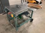 zaagtafel gjerde bouwzaag 380 volt, Ophalen, Zo goed als nieuw, Afkortzaag, 30 tot 70 mm