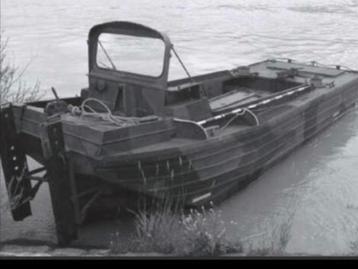 Schottelboot genieboat armyboat  sleepboot 1:5 “HUFTERPROOF”