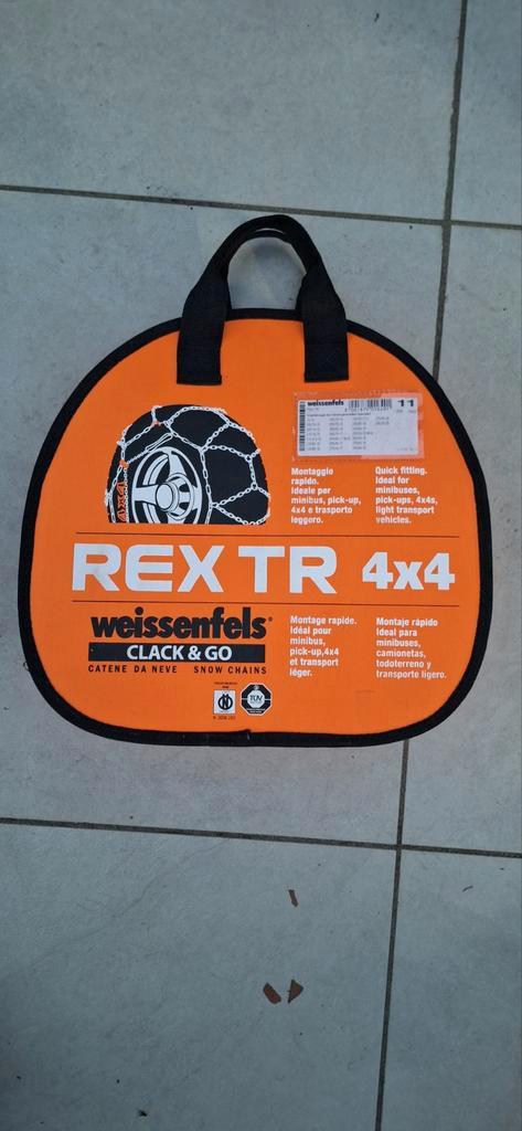 Nieuwe Weissenfels REX TR 4x4 Sneeuwkettingen Maat 11, Auto diversen, Sneeuwkettingen, Nieuw, Ophalen of Verzenden