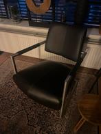 Xooon fauteuil - zwart kunstleer, Ophalen, 75 tot 100 cm, Zo goed als nieuw, Modern