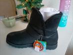 Nieuwe zwarte Skechers winter enkel laarsjes boots 39!, Skechers, Zwart, Nieuw, Ophalen of Verzenden