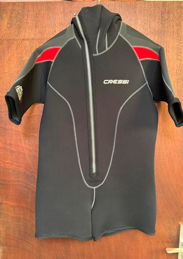 5mm hooded shorty cressi high stretch maat XXXL beschikbaar voor biedingen