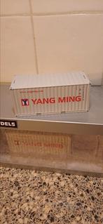 2 St 20 ft yang ming containers, Hobby en Vrije tijd, Modelauto's | 1:50, Ophalen of Verzenden, Zo goed als nieuw, Bus of Vrachtwagen