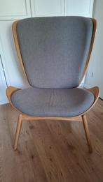 Umage The Reader Wing Chair slate grey, Ophalen, Hout, Scandinavisch design, Gebruikt