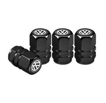 VW Ventieldoppen – Volkswagen – 4 stuks -Zwart beschikbaar voor biedingen