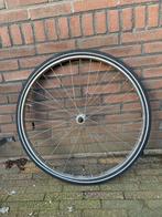 Omafiets voorwiel 28 x 1 1/2 met nieuwe band, Fietsen en Brommers, Fietsonderdelen, Oldtimer, Onbekend, Zo goed als nieuw, Onbekend