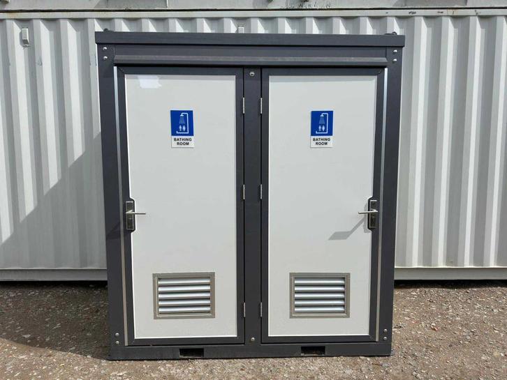 2025 Stahlworks Double Sanitairunit / Douche unit, Zakelijke goederen, Machines en Bouw | Keten en Containers