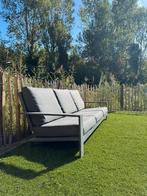 Loungebank tuin 3-zits, Ophalen, Aluminium, Bank