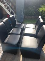 6 eetkamerstoelen, Huis en Inrichting, Ophalen, Gebruikt, Zwart, Vijf, Zes of meer stoelen