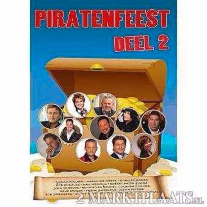 Piratenfeest Deel 2 (NIEUW), Cd's en Dvd's, Dvd's | Nederlandstalig, Nieuw in verpakking, Overige genres, Alle leeftijden, Ophalen of Verzenden