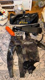 Freediving, somer Pak, carbon marez Vinnen, Masker, snorkel, Watersport en Boten, Duiken, Ophalen, Gebruikt, Duikpak