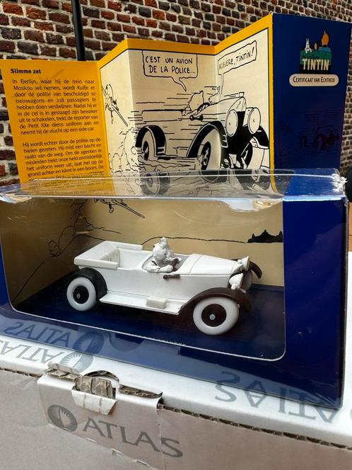 Kuifje auto mercedes torpedo 1:43 atlas nieuw, Verzamelen, Stripfiguren, Nieuw, Kuifje, Ophalen of Verzenden