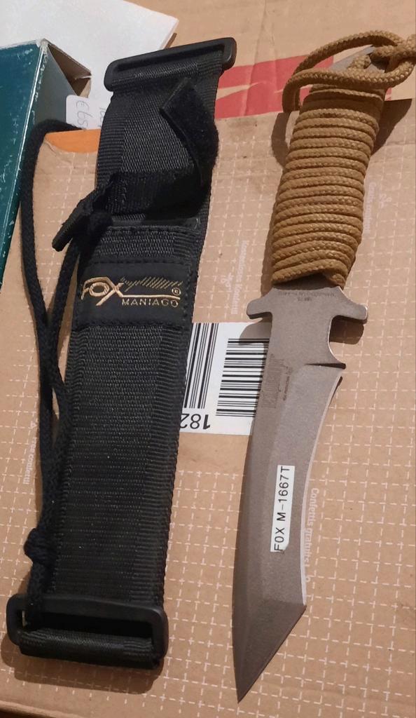 Fox knife Tanto, Verzamelen, Militaria | Algemeen, Overige soorten, Mes of Dolk, Overige gebieden, Verzenden