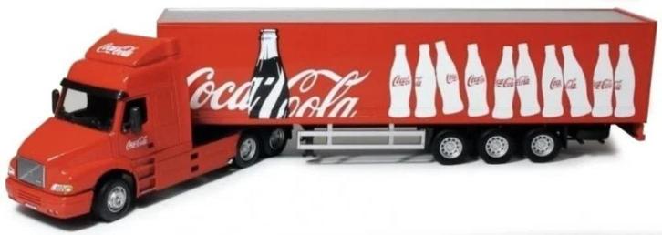 Volvo NH12 FRIDGE COCA COLA, Hobby en Vrije tijd, Modelauto's | 1:50, Nieuw, Bus of Vrachtwagen, Overige merken, Ophalen of Verzenden