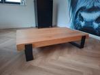 Table du Sud salontafel massief eiken 140x90x30cm, Huis en Inrichting, Tafels | Salontafels, 100 tot 150 cm, Zo goed als nieuw