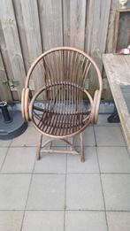 Rotan Stoel - Bohemian Stijl, Riet of Rotan, Gebruikt, Bruin, Bohemian