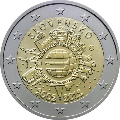 2 euro Slowakije “ TYEC ’’ UNC 2012, Postzegels en Munten, Munten | Europa | Euromunten, Losse munt, 2 euro, Slowakije, Verzenden