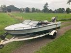 Speedboot Fletcher met 45pk en trailer, Watersport en Boten, Ophalen, Zo goed als nieuw, Minder dan 70 pk, 3 tot 6 meter