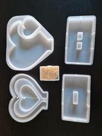 Epoxy mallen hart in houder, Hobby en Vrije tijd, Ophalen of Verzenden, Zo goed als nieuw, Knutselwerk