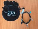 Siebel Juweliers Armband met Bedels, Sieraden, Tassen en Uiterlijk, Armbanden, Met edelsteen, Zwart, Nieuw, Ophalen of Verzenden
