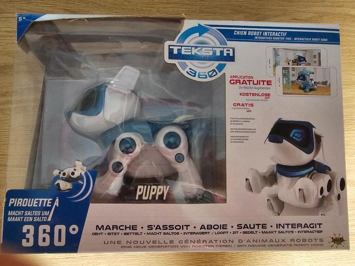 S019 - Teksta Robot Puppy (interactief speelgoedhondje), Kinderen en Baby's, Speelgoed | Educatief en Creatief, Zo goed als nieuw