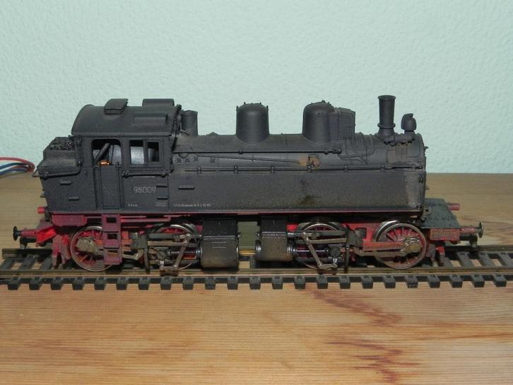 TE KOOP; TREINSET "SPIN MET WAGONS", Hobby en Vrije tijd, Modeltreinen | H0, Zo goed als nieuw, Treinset, Wisselstroom, Overige merken