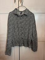 Zwart witte bloes maat s, Zwart, Ophalen of Verzenden, Zo goed als nieuw, Maat 36 (S)