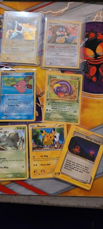 Oude pokemon kaarten  beschikbaar voor biedingen