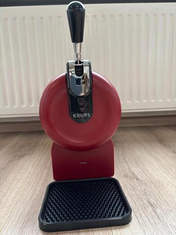 KRUPS biertap – Rood beschikbaar voor biedingen